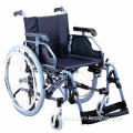 Wheelchair with Adjustable Aluminum Chair Frame